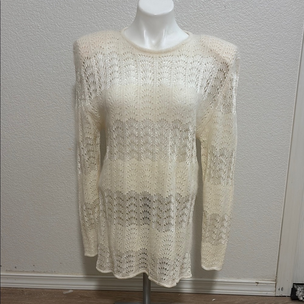 Elegant Cream Sweater